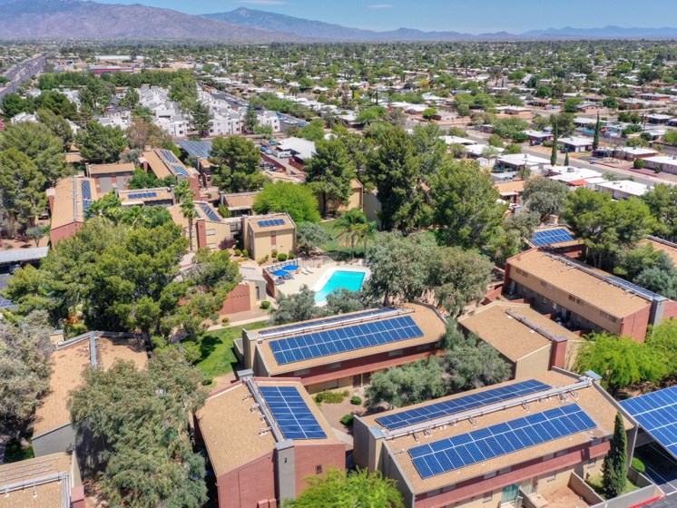 Aerial view of Copper Creek in Tucson, AZ
